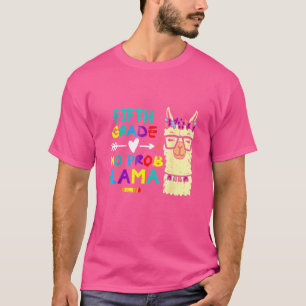 5. Klasse Nr. Prob Llama 5. T-Shirt