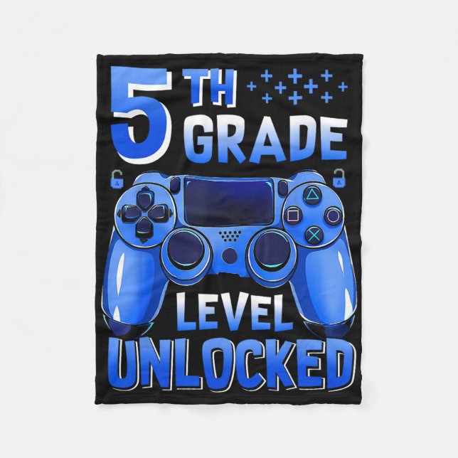 5. Klasse Squad Ck Zur Schule Schüler Lehrer  Fleecedecke (Vorderseite)