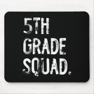 5. Klasse Squad Zurück zur Schule Schüler Lehrer Mousepad