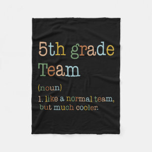5. Klasse Team wie normal, aber Cooler zurück zu S Fleecedecke