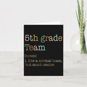 5. Klasse Team wie normal, aber Cooler zurück zu S Karte