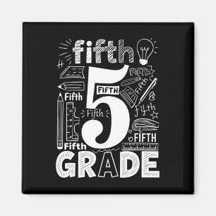 5. Klasse Typografie-Team Fünfte Klasse Lehrer Zur Magnet