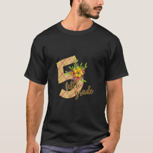 5. Klasse zurück zum Schullehrer T-Shirt