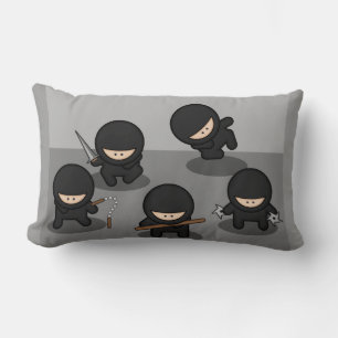 5 Kleine Ninjas Lendenkissen