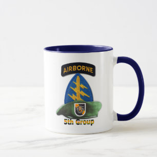 5. Kraft-Gruppen-grüne Barette SFG SF LRRP Tasse
