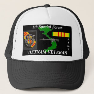 5. Kraft-Vietnam-Veteranen-Ball-Kappen Truckerkappe