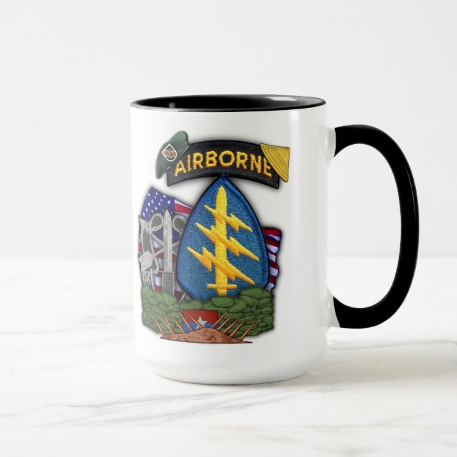 5. Kraftgruppenveteranen-Vietnam-Tierärzte Tasse (Rechts)