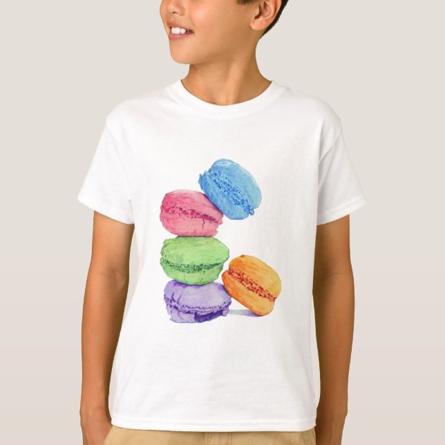 5 Macarons T-Shirt (Vorderseite)