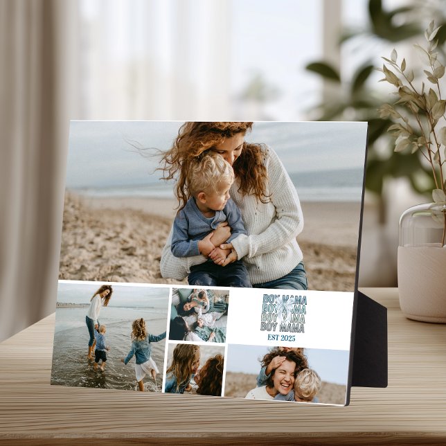 5 Mama-Kinder-Fotocollage Fotoplatte (Von Creator hochgeladen)