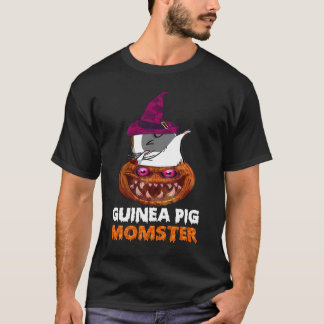 5 Meerschweinchen-Momster-Kürbis-Monster Lustiger T-Shirt