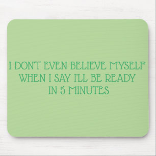 5 MINUTEN Mousepad