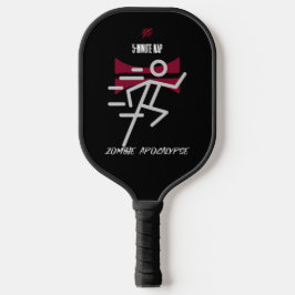 5-Minuten-Nickerchen = Zombie-Apokalypse Pickleball Schläger