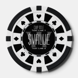 5 Möglichkeiten zur Personalisierung Ihres klassis Pokerchips