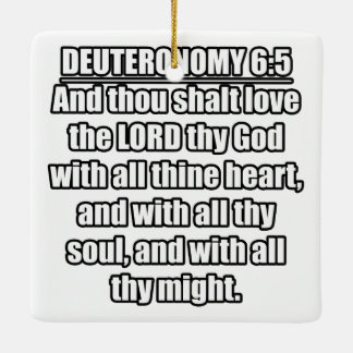 5. Mose 6:5 Lutherbibel Bibelvers Keramikornament