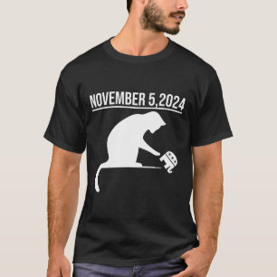 5. November 2024 Die Rache der Katzen Ladys Katzen T-Shirt