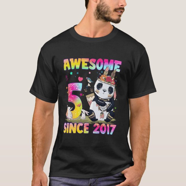 5 Ns Kleiner Panda 5. T-Shirt (Vorderseite)