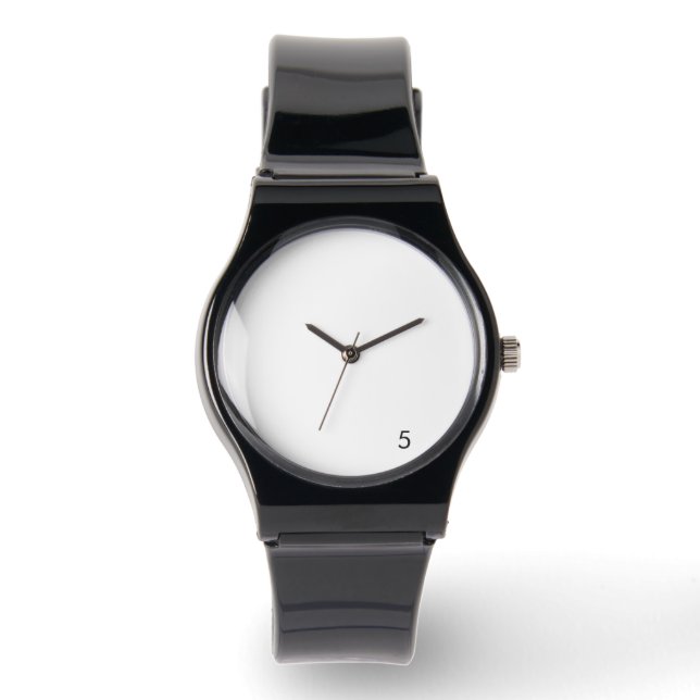 5 O’Clock Watch – A Reminder It’s Time Somewhere Armbanduhr (Vorderseite)