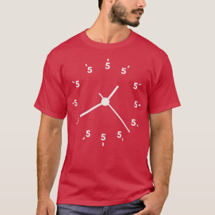 5 O'Clock Irgendwo für Bier Drinkers Barkeeper  T-Shirt
