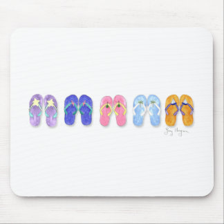 5 Paare Flipflops Mousepad