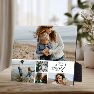 5 Personalisierte Beste-Tante-Foto-Collage Fotoplatte