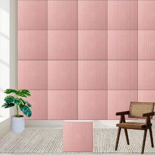 5 Pink Wood Grain Keramik Tile Fliese