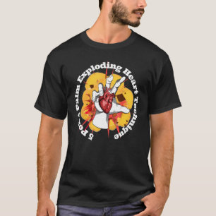 5 Point Palm Explosion Herztechnik T-Shirt