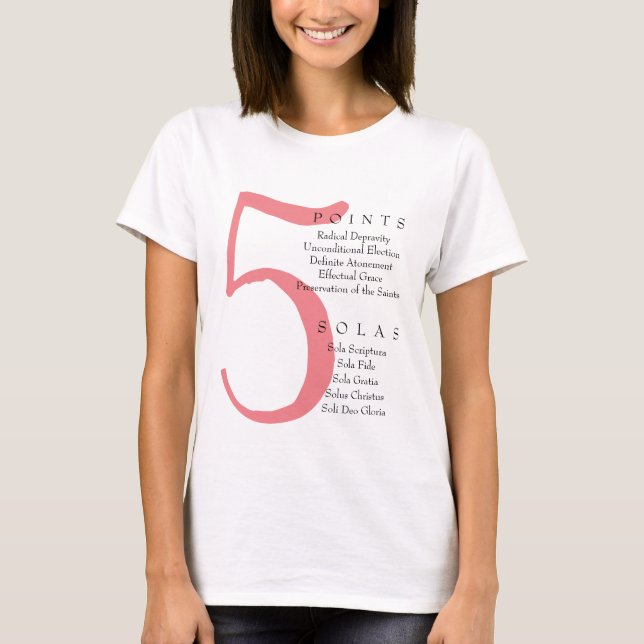 5 Punkte und Solas T-Shirt (Vorderseite)