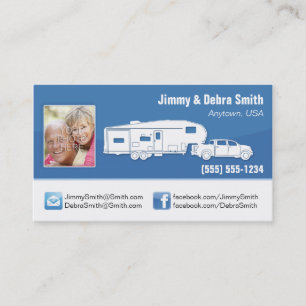 5. Rad-/Campings-Karten Visitenkarte