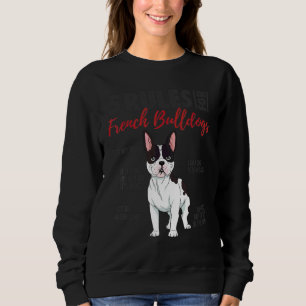 5 Regeln für den französischen Bulldog-Hund Sweatshirt