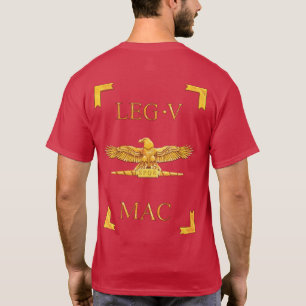 5 römischer Legio V Macedonica Vexillum T - Shirt