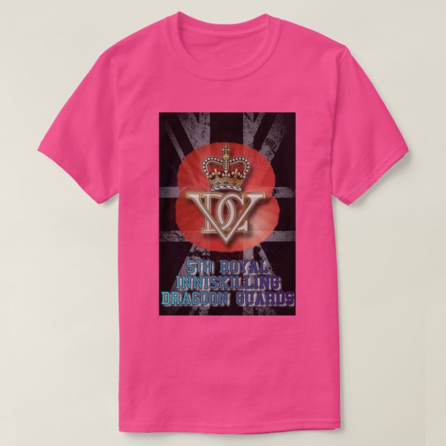 5. ROYAL INNISKILLING DRAGOON GUARDS T-Shirt (Design vorne)