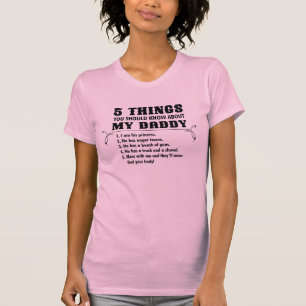 5 Sachen für Tochter T-Shirt