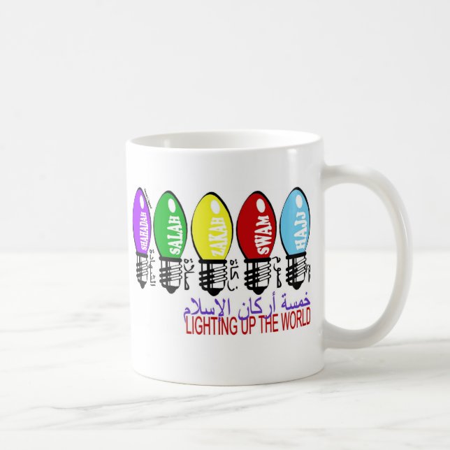 5 Säulen des Islam Tasse (Rechts)