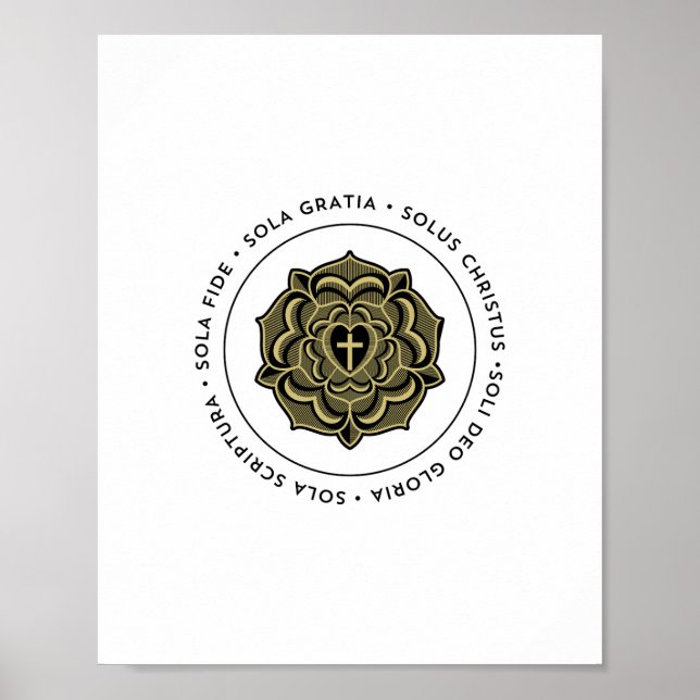 5 Solas Poster (Vorne)