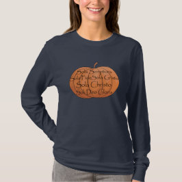 5 Solas Pumpkin Reformation Day Langleeve T-Shirt