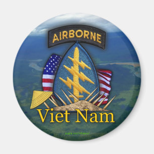 5. Specialkräfte Green Berets Vietnam Magnet