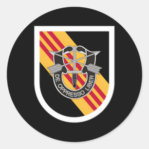 5. Spezialeinheiten der USA Runder Aufkleber