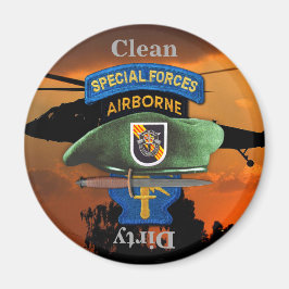5. Spezialeinheiten Gruppe Grüne Berets SFG SF Vet Magnet