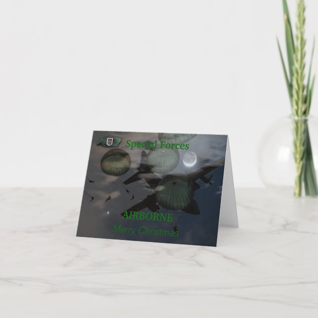 5. Spezialeinheiten Gruppe iraq Veteranen Karte (Vorderseite)