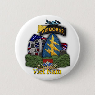 5. Spezialkräfte Grüne Beete Vietnam Button