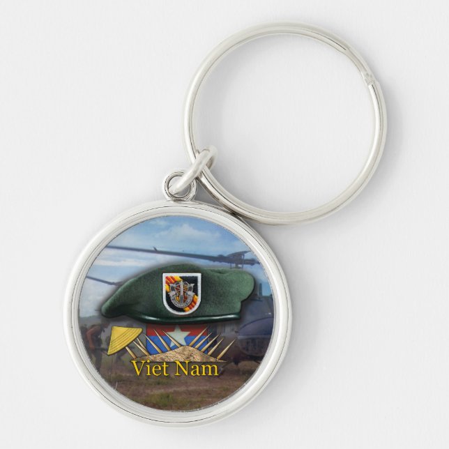 5. Spezielle Kräfte Grüne Berets Schlüsselanhänger (Vorne)