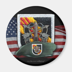 5. Spezielle Kräfte Gruppe flash vietnam Magnetvet Magnet