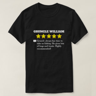 5 Star Gruncle Review T - Shirt