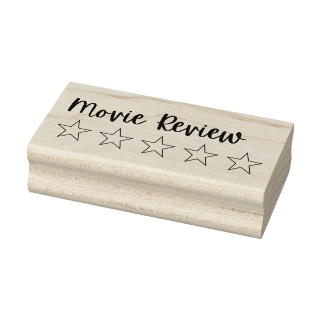 5 Star Movie Review Briefmarke | Briefmarke des Fi Gummistempel (Stempel)