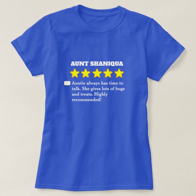 5 Star Tante Review T - Shirts (Design vorne)