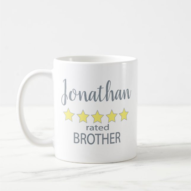5-Sterne-Bruder Kaffeetasse (Links)