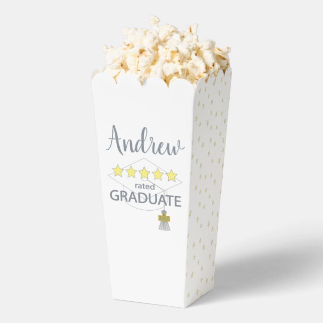 5 Sterne Graduate Popcorn Geschenkschachtel (Geplatzt)