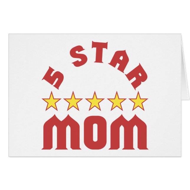 5-Sterne-Mama (Vorderseite (Horizontal))