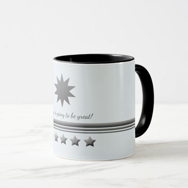 5-Sterne-Silver-Text-Berufliche Tasse (VorderseiteRechts)