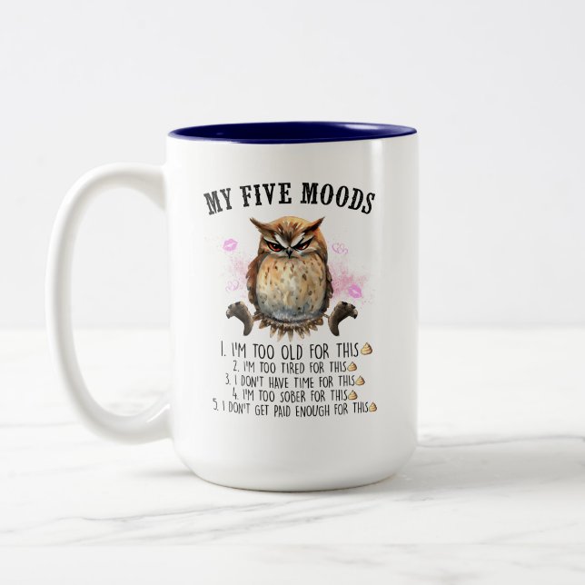 5 Stimmungen Kaffeetasse (Links)